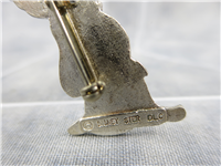 DOPEY Disney DLC Sterling  Vintage Sears Brooch/Pin/Pendant (Circa 1980)