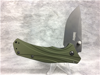 KERSHAW KAI Knockout 1870OLBLK Olive & Black Speedsafe Framelock Folder Knife