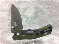 KERSHAW KAI Knockout 1870OLBLK Olive & Black Speedsafe Framelock Folder Knife