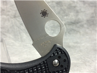 SPYDERCO C11FPBK Delica 4 Flat Ground Black FRN VG-10 Folding Lockback Knife
