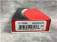 SPYDERCO C11FPBK Delica 4 Flat Ground Black FRN VG-10 Folding Lockback Knife