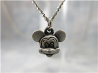 Vintage Disney WDW Pewter Earrings, Pin/Brooch, Necklace, 4-In-1 Miniature Jewlery Box Set