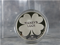 1989 Rarities Mint Mickeys Magic Good Luck 2nd Edition Silver Medal 