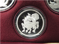 Fantasia 50th Anniversary Limited Collector's Edition (6) 1 Oz .999 Fine Silver Proof Medal Collection (Disney, Rarities Mint, 1990)