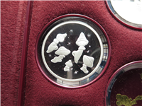 Fantasia 50th Anniversary Limited Collector's Edition (6) 1 Oz .999 Fine Silver Proof Medal Collection (Disney, Rarities Mint, 1990)