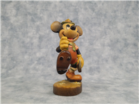 ANRI Walt Disney MOUNTAIN CLIMBER MICKEY MOUSE Limited Edition Wood Carved Figurine