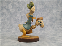 ANRI Walt Disney DONALD DUCK/TOY HORSE Limited Edition Wood Carved Figurine