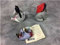 Disney Eeyore from Winnie the Pooh Lot of 3 Figurines