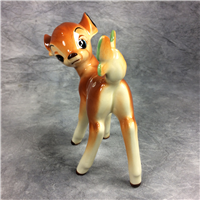 Vintage BAMBI with Butterfly 5-1/2 inch Figurine (Walt Disney Productions)