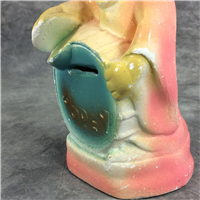 Vintage DOPEY Snow White Seven Dwarfs 7-1/2" Chalkware Coin Bank (Disney, c. 1930s)
