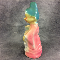 Vintage DOPEY Snow White Seven Dwarfs 7-1/2" Chalkware Coin Bank (Disney, c. 1930s)