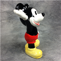Vintage Pie-Eyed MICKEY MOUSE Waving 5 inch Figurine (Walt Disney Productions)