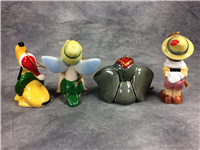 Lot of 8 DISNEY ORNAMENTS Eeyore Dumbo Pinocchio Pluto Minnie Tinkerbell
