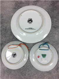 Lot of 3 WALT DISNEY WORLD & DISNEYLAND Wall Plates (Walt Disney Prod.)