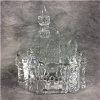 Disney CINDERELLA'S CASTLE Crystal Glass Figurine Limited Edition 1/1800