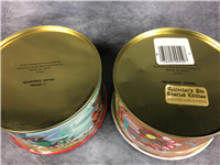 Lot of 5 Sealed Vintage DISNEY Limited Edition Christmas Candy Tins (Walt Disney Productions)