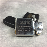 CAMEL BIKER WINGS LOGO Black Matte on Brass Lighter (Zippo CZ 030, 1994)