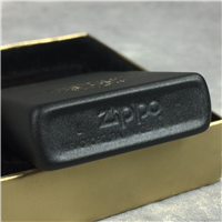 CAMEL BIKER WINGS LOGO Black Matte on Brass Lighter (Zippo CZ 030, 1994)