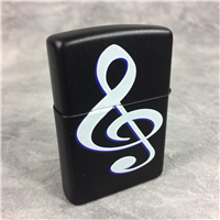 CAMEL ROCK 'N ROLL GUITAR HEAD Black Matte on Brass Lighter (Zippo CZ058, 1995)
