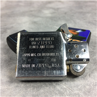 CAMEL BIG JOE Black Matte on Brass Lighter w/ Technographic Chip (Zippo CZ126, 1996)