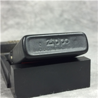 CAMEL GENUINE TASTE 480 DAYS Black Matte on Brass Lighter Laser Engraved (Zippo CZ31, 1994)