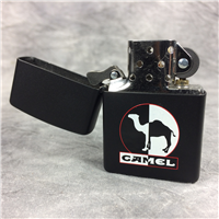 CAMEL DAY AND NIGHT Black Matte on Brass Lighter (Zippo CZ059, 1998)