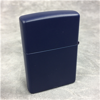 CAMEL STAINED GLASS Navy Blue Matte over Brass Lighter (Zippo CZ099, 1996)