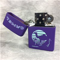 CAMEL MIDNIGHT OASIS Purple Matte over Brass Lighter (Zippo CZ18, 1993)