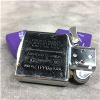 CAMEL MIDNIGHT OASIS Purple Matte over Brass Lighter (Zippo CZ18, 1993)