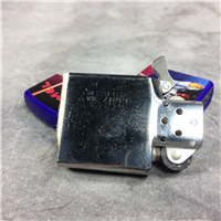 CAMEL JOE TUXEDO HOLLYWOOD Purple Matte over Brass Lighter (Zippo CZ015, 1993)