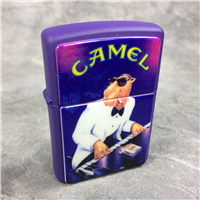 CAMEL JOE PIANO PLAYER Purple Matte over Brass Lighter (Zippo CZ164, 1997)