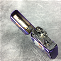 CAMEL JOE PIANO PLAYER Purple Matte over Brass Lighter (Zippo CZ164, 1997)