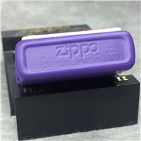 CAMEL THE HARD PACK Purple Matte over Brass Lighter (Zippo CZ165, 1997)