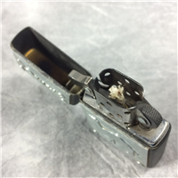 CAMEL STEELWORKS Pewter on Black Crackle Lighter (Zippo CZ70, 1996)