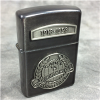 CAMEL 80th ANNIVERSARY Pewter on Midnight Chrome Lighter (Zippo CZ035, 1993)