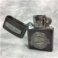 CAMEL 80th ANNIVERSARY Pewter on Midnight Chrome Lighter (Zippo CZ035, 1993)