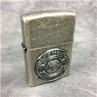 CAMEL 85th ANNIVERSARY Pewter on Antique Silver Plate Lighter (Zippo CZ163, 1997)