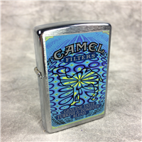 CAMEL KALEIDOSCOPE Brushed Chrome Lighter (Zippo CZ257, 1999)