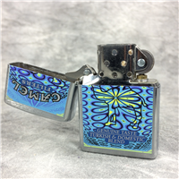 CAMEL KALEIDOSCOPE Brushed Chrome Lighter (Zippo CZ257, 1999)