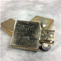 CAMEL TUXEDO JOE Brushed Brass Lighter (Zippo CZ008, 1991)