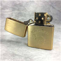 Camel CLASSIC CAMEL Brushed Brass Lighter (Zippo CZ009, 1991)