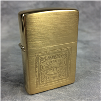 CAMEL 80th ANNIVERSARY Brushed Brass Lighter (Zippo CZ320, 1999)