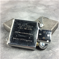 CAMEL BIKER WING WRAP-AROUND Antique Silver Plate Lighter (Zippo CZ32, 1995)