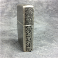 CAMEL EMBOSSED Antique Silver Plate Lighter (Zippo CZ220, 1998)