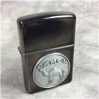 Camel Beast MYSTERY! PROTOTYPE Pewter on Midnight Chrome Lighter (Zippo CZ396, 1995)