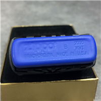 CAMEL ZIPGUARD Plastic on Blue Matte Lighter (Zippo CZ343, 2000)