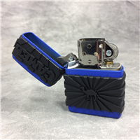 CAMEL ZIPGUARD Plastic on Blue Matte Lighter (Zippo CZ343, 2000)