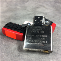 CAMEL ZIPGUARD Plastic on Red Matte Lighter (Zippo CZ345, 2000)