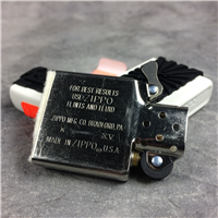 CAMEL ZIPGUARD Plastic on White Matte Lighter (Zippo CZ344, 1999)