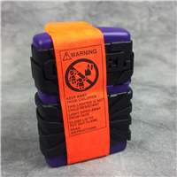 CAMEL ZIPGUARD Plastic on Purple Matte Lighter (Zippo CZ346, 2000)